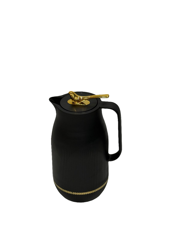 1L Stainless Steel Flask (Black)