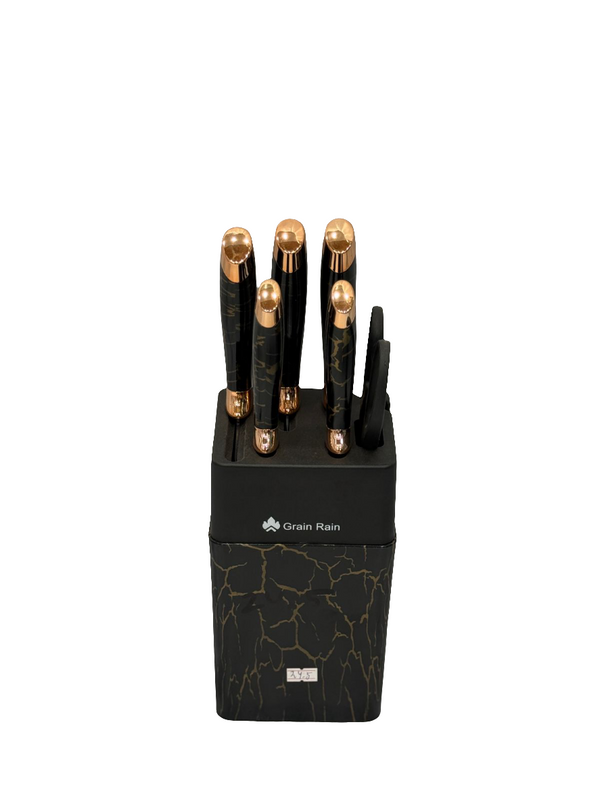 7 Pcs Knife Set With Holder