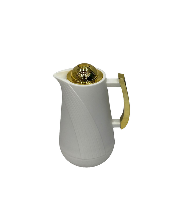 1L Stainless Steel Flask (white Gold)