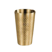GOLDEN HAMMERED GLASS 1'S 450 ML