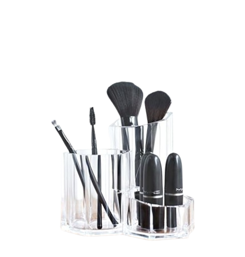 Transparent Storage Case Acrylic Organizer Cosmetics Holder (Premium Quality)