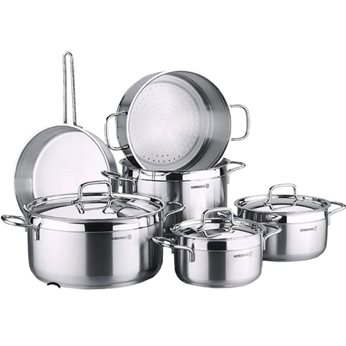 Korkmaz Alfa Plus Couscous 10 pcs Cookware Set  A1998