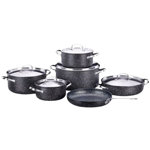 Korkmaz Galaksi Plus 11 Pcs Cookware Set A2685