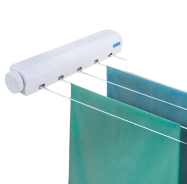 Retractable Indoor Clothesline Drying Hanger Wall Mounted Clothes Drying Rack (Premium Quality)