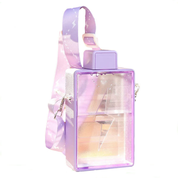 Note Book Style Water Bottle bottle With Adjustable Strap