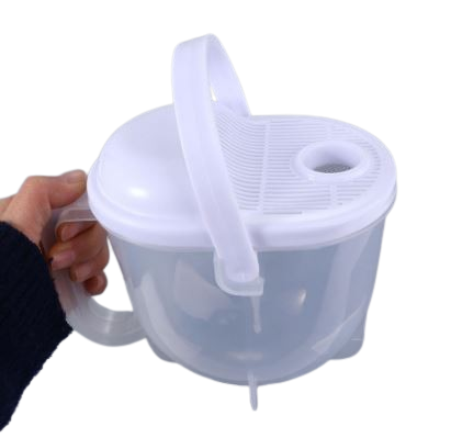 Rice Washing Bowl With Handle (Premium Quality)