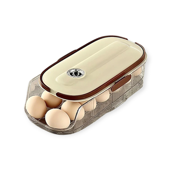 Automatic Rolling Egg Storage Box