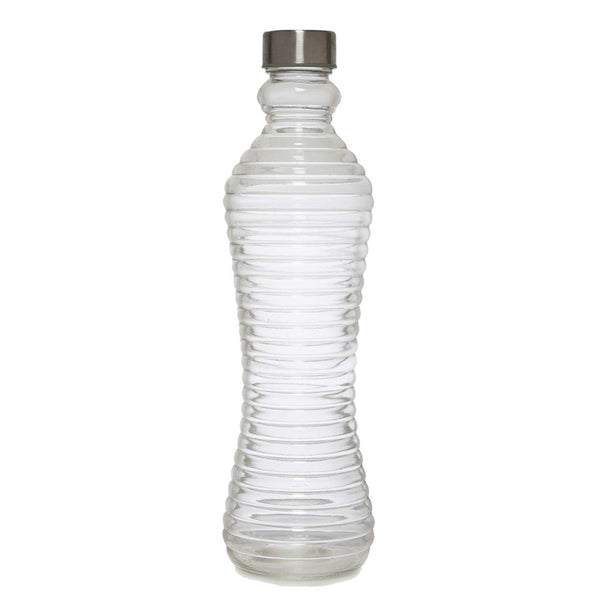 Danny Home 1000 ML Ribbed Glass Bottle