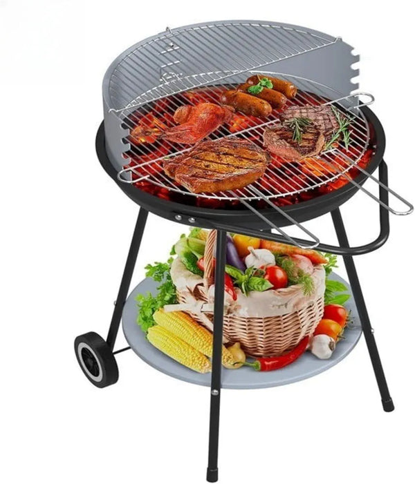 Round BBQ Grill, Charcoal