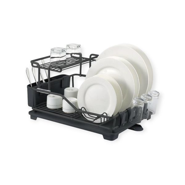 BINCA Aluminum Dish Rack (Black)