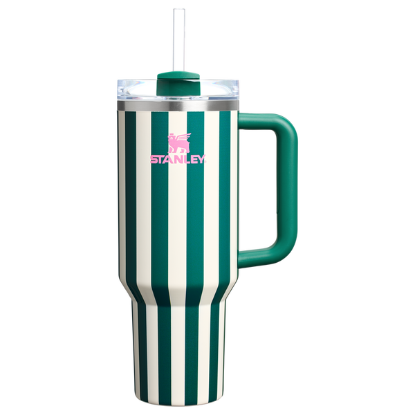 THE QUENCHER H2.0 FLOWSTATE™ TUMBLER 40OZ - EMERALD CABANA GLOSS
