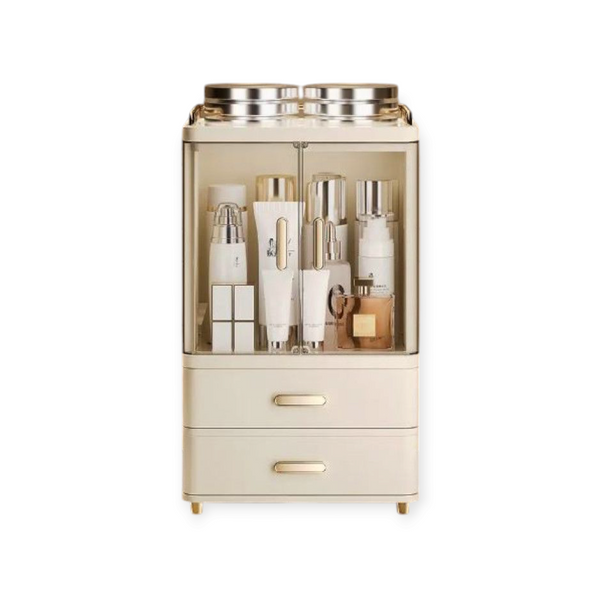 Double-Door Pretty Cosmetics Organizer