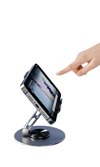 Aluminum Universal 360 Degree Rotation Mobile Phone Stand (Premium Quality)