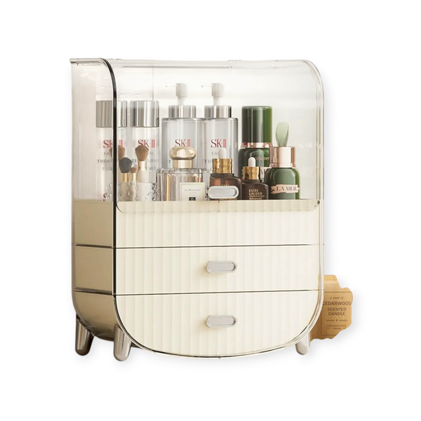 Large Capacity Drawer Make-up Organizer With Drawer And Lid