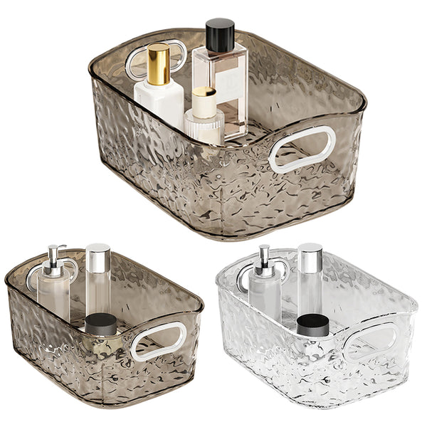 Multipurpose Luxury Acrylic Desktop Storage Basket (Premium Quality)