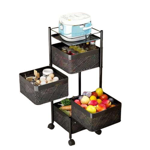Square Metal Trolley (Premium Quality)