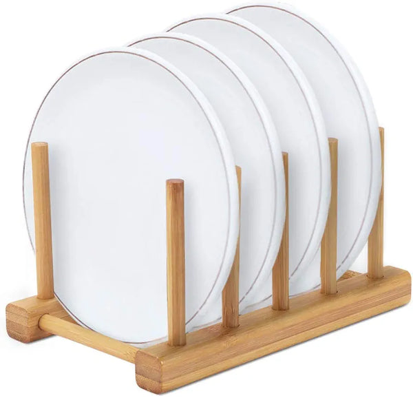 Multifunctional Bamboo Wooden Dish Rack