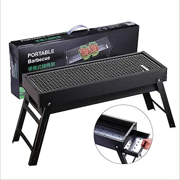 Charcoal Outdoor folding BBQ Grill Portable