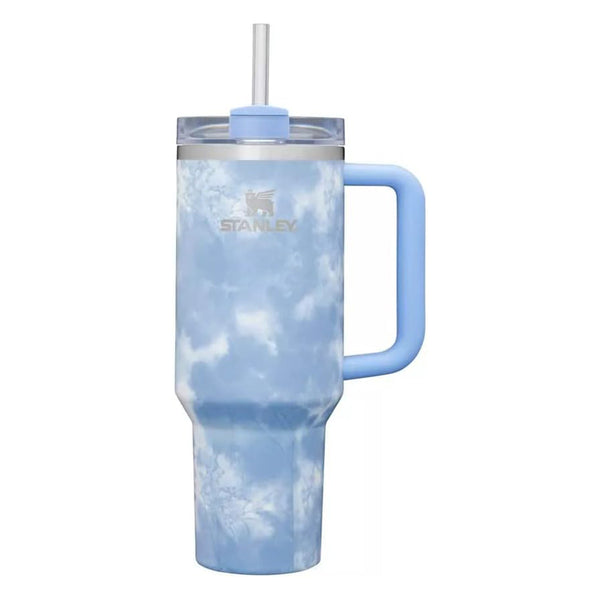 STANLEY Adventure Quencher Travel Tumbler 40 oz - Ocean Blue Tie Dye