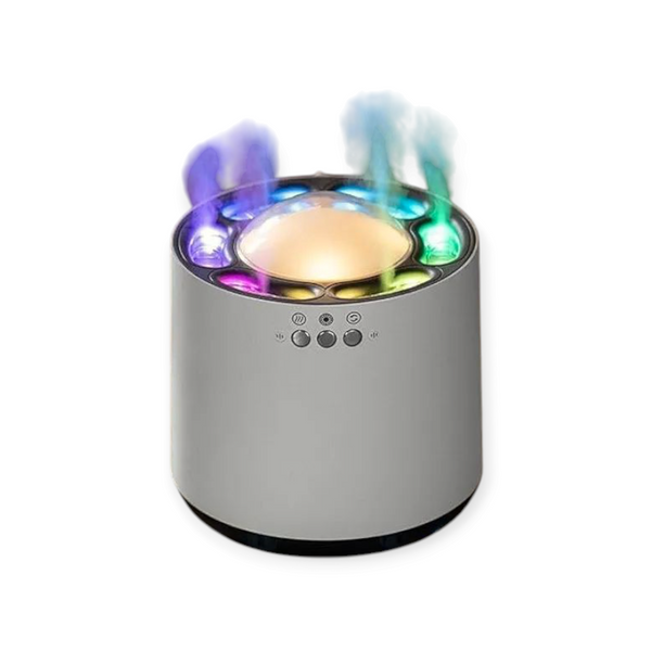 Dynamic Sound pickup Humidifier with 6 Nozzles Night Light Diffuser 800ML