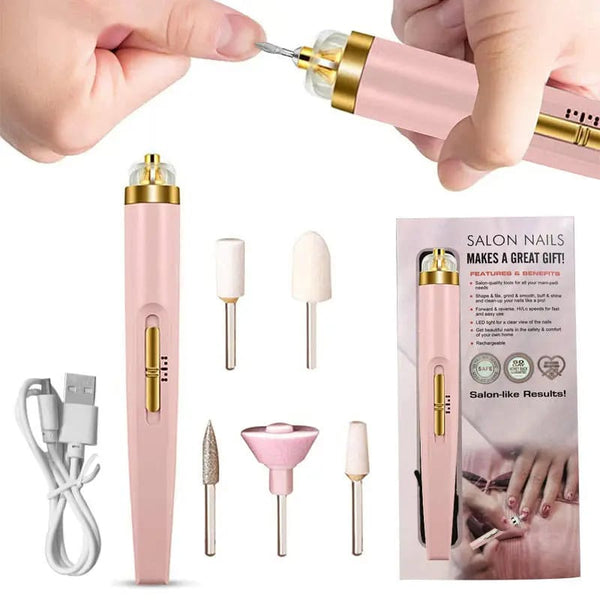 5 in 1 Professional Salon Nail Tool Kit