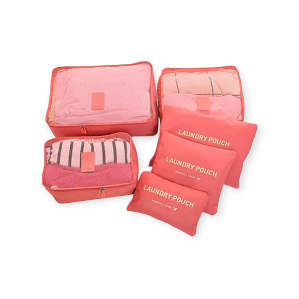 6-piece Travel Storage Bag Set