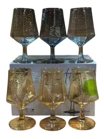 Lining Wine Glasses 6 pcs Set